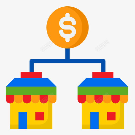购物商店电子商务153持平svg_新图网 https://ixintu.com 购物 商店 电子商务 持平