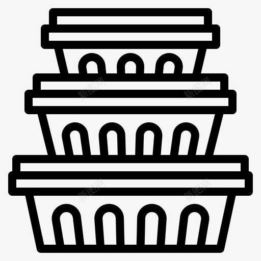 食品容器食品运送90概述svg_新图网 https://ixintu.com 食品 容器 运送 概述