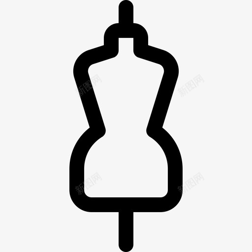 人体模特时尚25岁直线型svg_新图网 https://ixintu.com 人体模特 时尚 25岁 直线 线型
