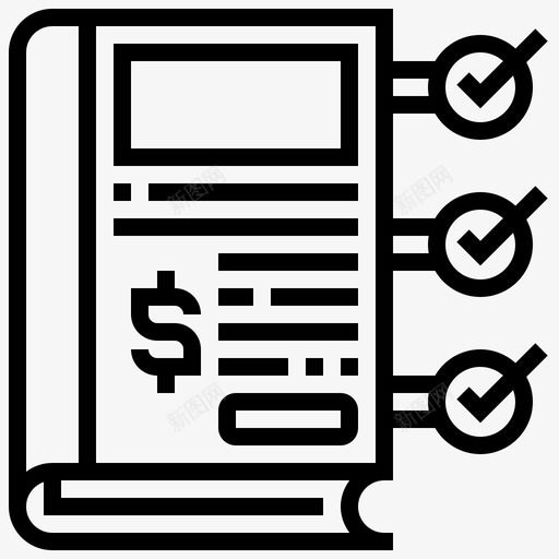 组织者被动收入2线性svg_新图网 https://ixintu.com 组织者 被动 收入 线性