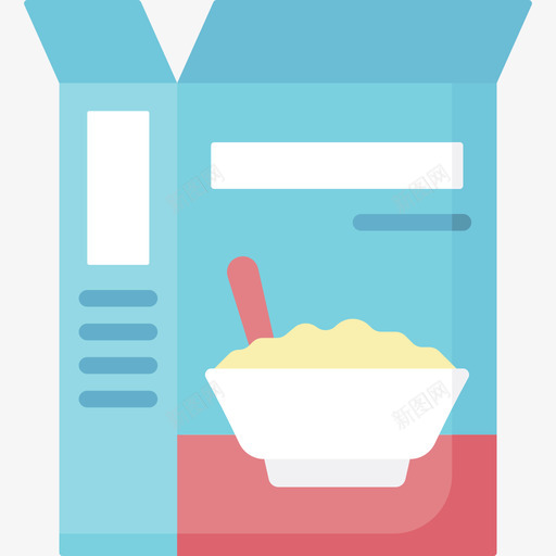 谷类食品营养20扁平svg_新图网 https://ixintu.com 谷类 食品 营养 扁平