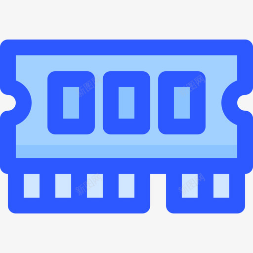 随机存取存储器计算机硬件39蓝色svg_新图网 https://ixintu.com 随机 存取 存储器 计算机 硬件 蓝色