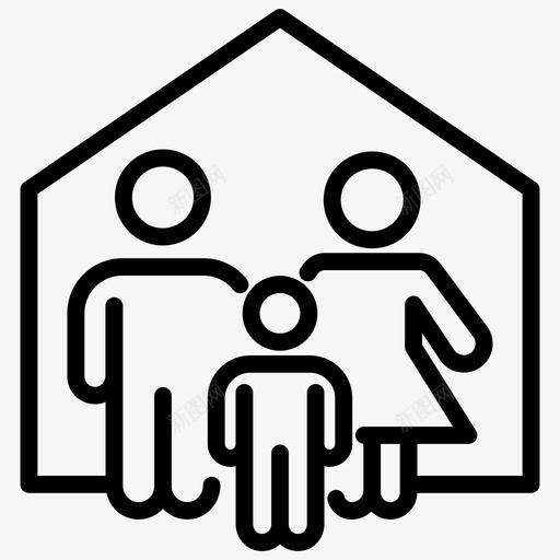 家庭人寿保险家庭保险家庭保障svg_新图网 https://ixintu.com 家庭 人寿保险 保险 保障 矢量 矢量图 图标