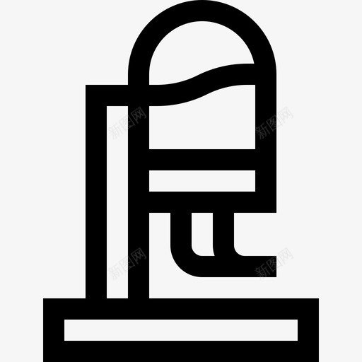 饮水机动物福利5线性svg_新图网 https://ixintu.com 饮水机 动物 福利 线性