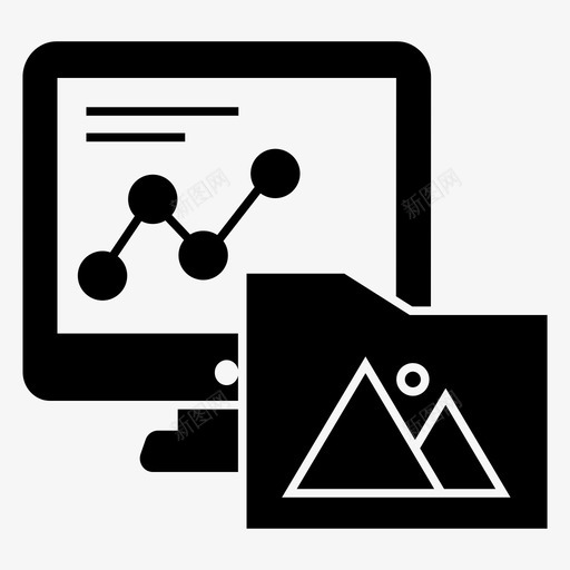 在线分析数据图表数据监控svg_新图网 https://ixintu.com 在线 数据 分析 矢量图 矢量 字形 一组 托管 文件夹 网络 统计