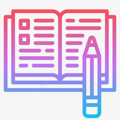 学习教育373梯度svg_新图网 https://ixintu.com 学习 教育 梯度