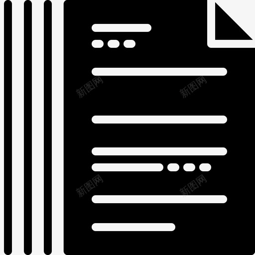 纸张业务555填充svg_新图网 https://ixintu.com 纸张 业务 填充
