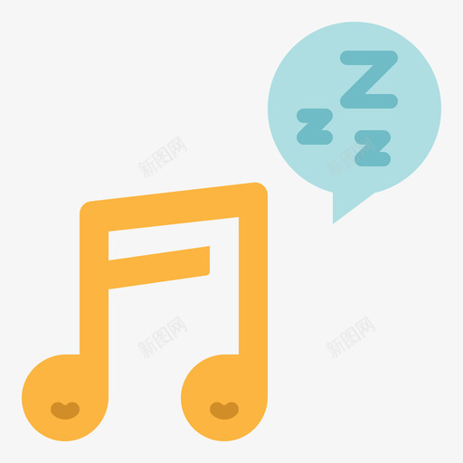 音乐睡眠54平淡svg_新图网 https://ixintu.com 音乐 睡眠 平淡