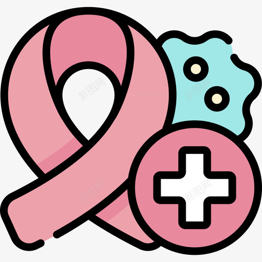肿瘤学医疗服务18线性颜色svg_新图网 https://ixintu.com 肿瘤 医疗服务 线性 颜色