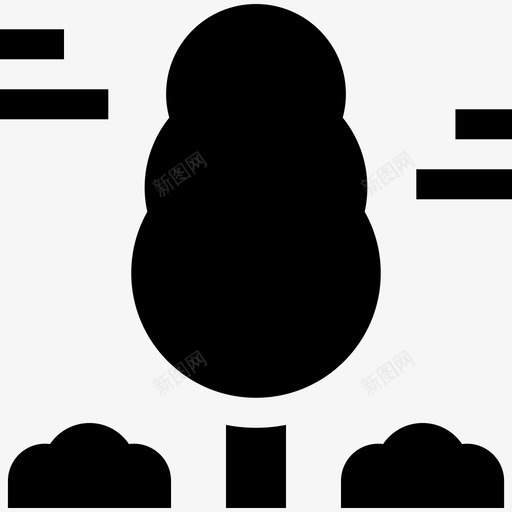 树幸福40充满svg_新图网 https://ixintu.com 幸福 充满