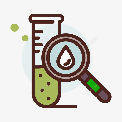 滴生物化学19线状颜色svg_新图网 https://ixintu.com 生物化学 线状 颜色
