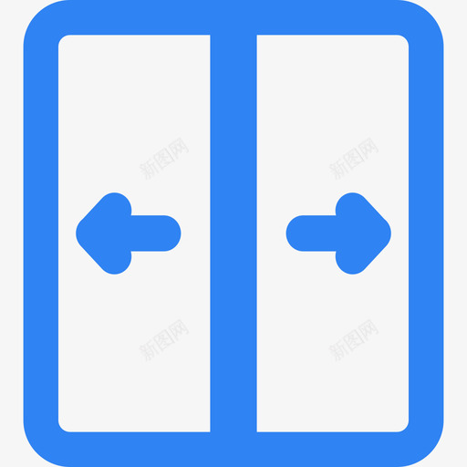 监控数据-开关门svg_新图网 https://ixintu.com 监控数据-开关门