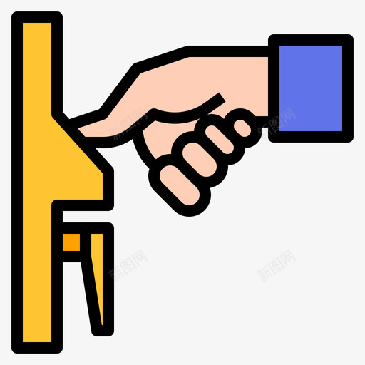 指纹智能家居84线性颜色svg_新图网 https://ixintu.com 指纹 智能家居 线性 颜色