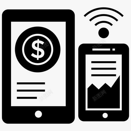 在线通信网上银行输出设备svg_新图网 https://ixintu.com 在线 通信 设备 网上银行 输出 技术 通信设备 分析 投资 字形 矢量