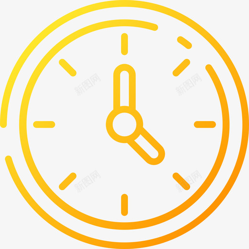 时钟睡眠47梯度svg_新图网 https://ixintu.com 时钟 睡眠 梯度