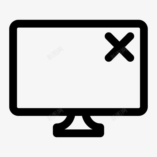 取消监视器关闭错误svg_新图网 https://ixintu.com 取消 监视器 关闭 错误 删除
