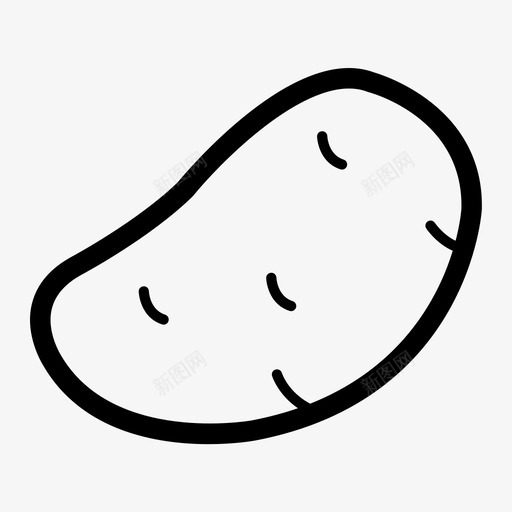 土豆食品新鲜svg_新图网 https://ixintu.com 土豆 食品 新鲜 健康 有机 蔬菜