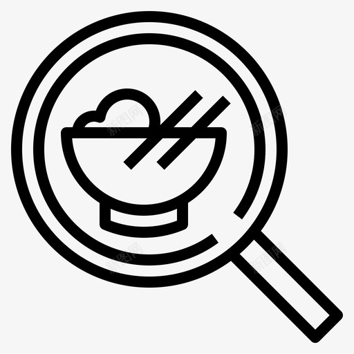 搜索引擎食品在线1线性svg_新图网 https://ixintu.com 搜索引擎 食品 在线 线性