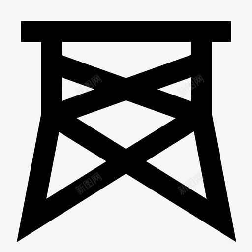 能源和电力电杆电力塔svg_新图网 https://ixintu.com 电力 能源 电杆 电力塔 桅杆 输电 公用事业塔 大纲 24像素