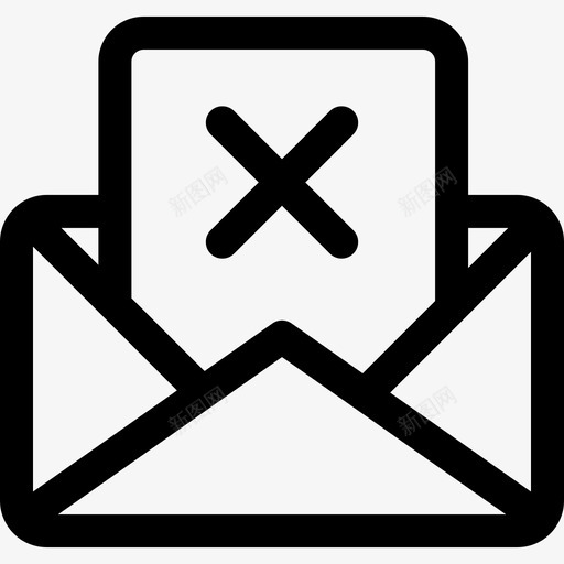 取消平面设计师42线性svg_新图网 https://ixintu.com 取消 平面 平面设计 设计师 线性
