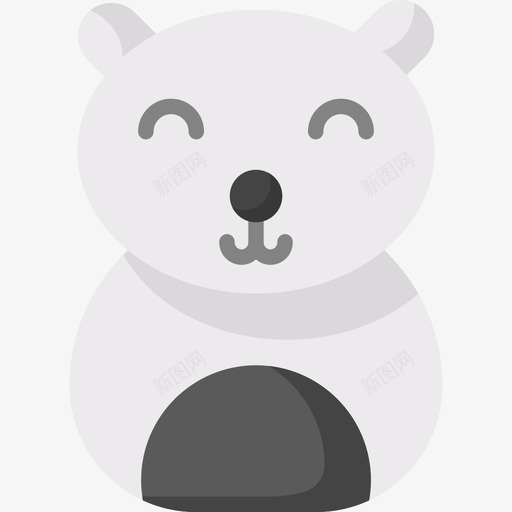 北极熊北极28扁平svg_新图网 https://ixintu.com 北极熊 北极 扁平
