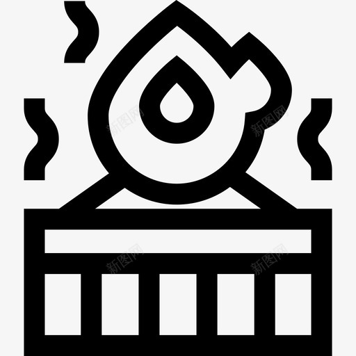 篝火桑拿房42线性svg_新图网 https://ixintu.com 篝火 桑拿 线性