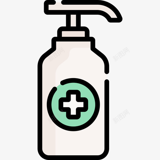抗菌卫生消毒4svg_新图网 https://ixintu.com 抗菌 卫生 消毒 线色