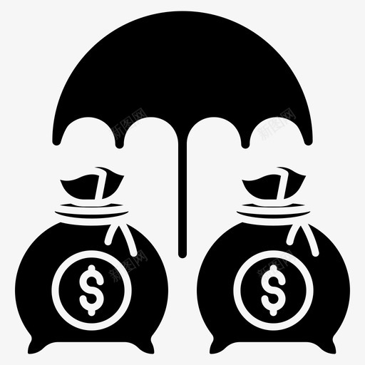 钱照顾保险svg_新图网 https://ixintu.com 照顾 保险 保护 保护伞