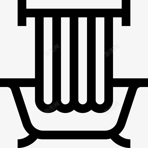 浴室卫生和消毒线性svg_新图网 https://ixintu.com 浴室 卫生 消毒 线性