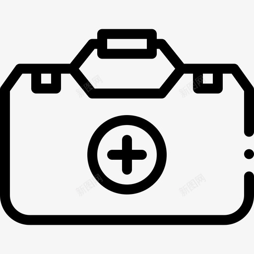急救箱42驾校线性svg_新图网 https://ixintu.com 急救箱 驾校 线性