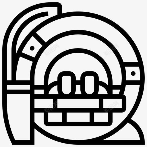 核磁共振成像医学技术15线性svg_新图网 https://ixintu.com 核磁共振 成像 医学 技术 线性