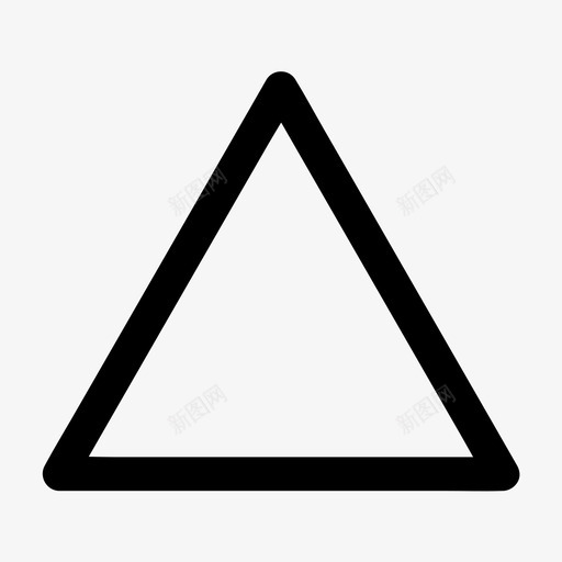 三角形箭头几何体svg_新图网 https://ixintu.com 三角形 箭头 几何体 腹板