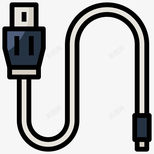 Usb线摄影149线色svg_新图网 https://ixintu.com Usb 摄影 线色