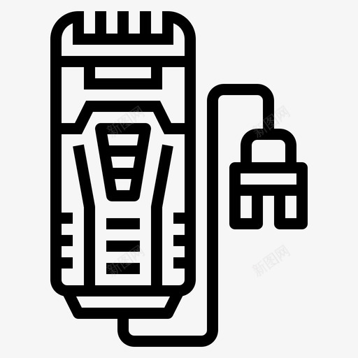 剃须刀电子79线性svg_新图网 https://ixintu.com 剃须刀 电子 线性