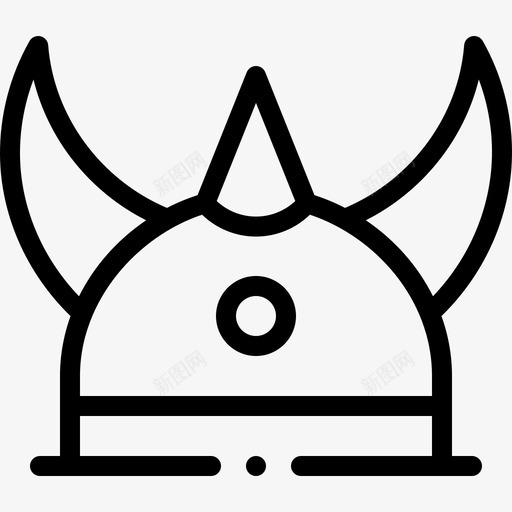 维京人头盔维京24直线型svg_新图网 https://ixintu.com 维京 京人 头盔 直线 线型
