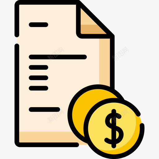 发票营销和搜索引擎优化12线性颜色svg_新图网 https://ixintu.com 发票 营销 搜索引擎 优化 线性 颜色