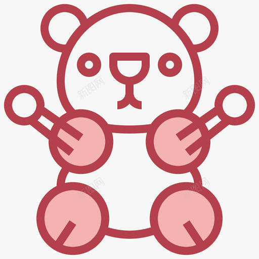 玩具圣诞315红色svg_新图网 https://ixintu.com 玩具 圣诞 红色