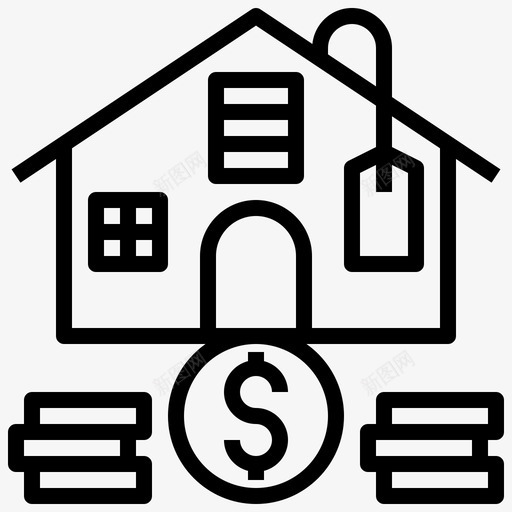 经济适用租赁房产1直系svg_新图网 https://ixintu.com 经济 适用 租赁 房产 直系