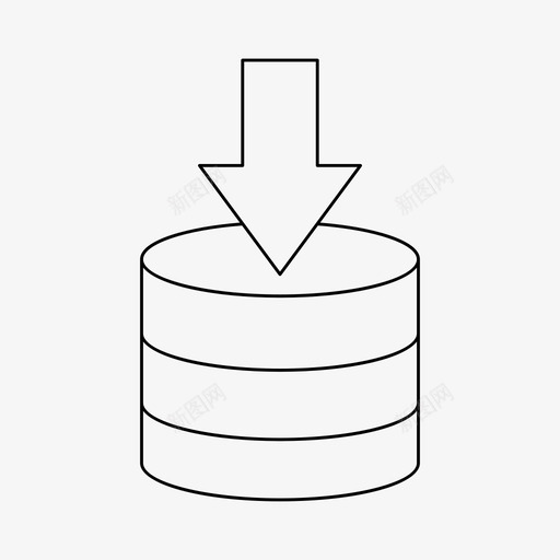 下载数据保存svg_新图网 https://ixintu.com 下载 数据 保存 服务器 更新 细线
