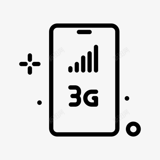 低信号5g1线性svg_新图网 https://ixintu.com 信号 5g 线性