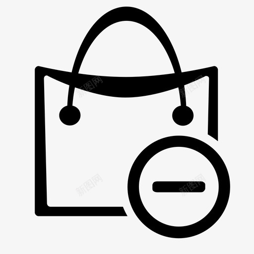 从袋子中减去取消购物购物袋svg_新图网 https://ixintu.com 减去 袋子 购物 购物车 取消 购物袋 不接受