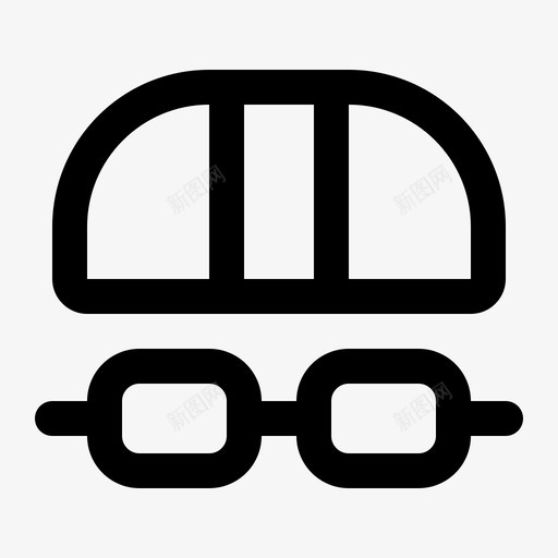 游泳体育运动svg_新图网 https://ixintu.com 运动 游泳 体育 护目镜 游泳池 大纲