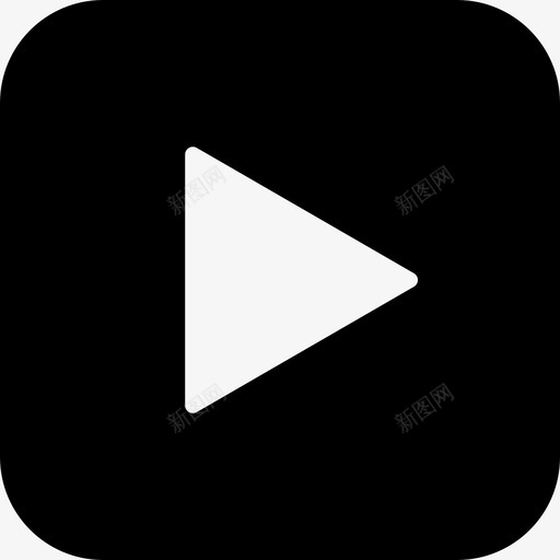播放按钮箭头音乐svg_新图网 https://ixintu.com 播放 按钮 箭头 音乐 播放器