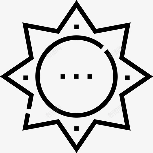 太阳生态学229线性svg_新图网 https://ixintu.com 太阳 生态学 线性