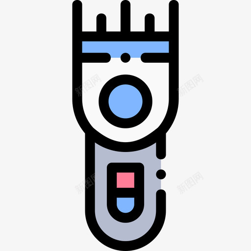 修剪器美容120线性颜色svg_新图网 https://ixintu.com 修剪 美容 线性 颜色