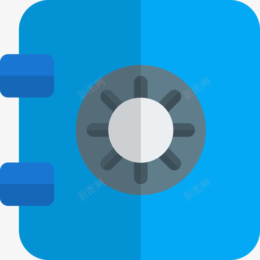 保险箱办公用品2扁平svg_新图网 https://ixintu.com 保险箱 办公用品 扁平