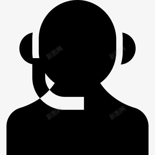 解说员足球83填充svg_新图网 https://ixintu.com 解说员 足球 填充