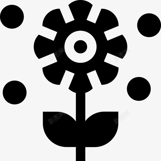 花粉过敏41填充svg_新图网 https://ixintu.com 花粉 过敏 填充