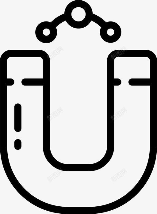 磁铁接口107线性svg_新图网 https://ixintu.com 磁铁 接口 线性