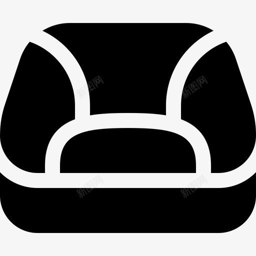 豆袋家具189填充svg_新图网 https://ixintu.com 豆袋 家具 填充